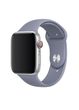 Ремінець Sport Band для Apple Watch 42 / 44mm силіконовий сірий спортивний size (s) ARM Series 6 5 4 3 2 1 Lavender Gray фото
