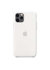 Чехол RCI Silicone Case iPhone 11 white фото