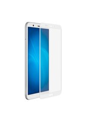 Захисне скло з рамкою для Huawei P Smart + white фото