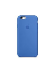 Чехол силиконовый soft-touch ARM Silicone Case для iPhone 6/6s синий Terquoise Blue фото