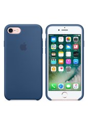 Чохол силіконовий soft-touch Apple Silicone Case для iPhone 7/8 / SE (2020) синій Ocean Blue фото