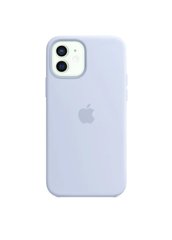 Чехол силиконовый soft-touch ARM Silicone Case для iPhone 12/12 Pro голубой Sky Blue фото