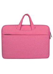 Тканевый чехол-сумка для MacBook 13 розовый ARM защитный с ручками Pink фото