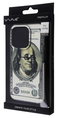 Чехол WAVE Billionaires Clear Case with MagSafe (PC+TPU) (Nprint) для iPhone 14 Pro Gangsta фото