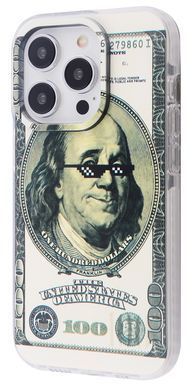 Чехол WAVE Billionaires Clear Case with MagSafe (PC+TPU) (Nprint) для iPhone 14 Pro Gangsta фото