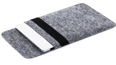 Фетровый чехол Gmakin для Macbook New Air 13 (2018-2020) серый (GM16-13New) Gray фото
