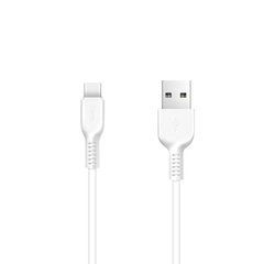 Кабель USB to USB Type-C Hoco X13 1 метр білий White фото