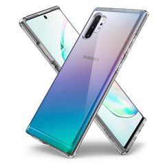 Чохол протиударний Spigen Original Ultra Hybrid Crystal для Samsung Galaxy Note 10 Plus силіконовий прозорий Clear фото