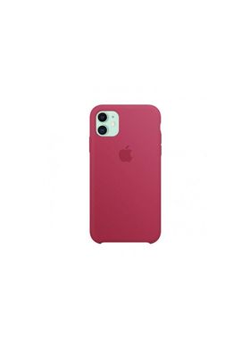 Чохол силіконовий soft-touch RCI Silicone Case для iPhone 11 червоний Rose Red фото
