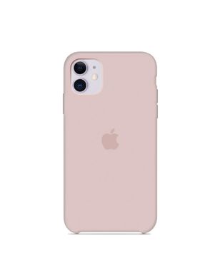 Чохол силіконовий soft-touch ARM Silicone Case для iPhone 11 рожевий Pink Sand фото