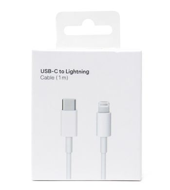 Кабель Apple USB-C to Lightning Cable 1m (MMOA3 / MQGJ2 / MX0K2 / MUQ93) фото