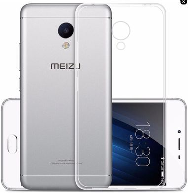 Чехол защитный силиконовый прозрачный для Meizu MX3 фото