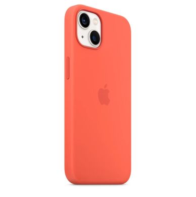 Чохол силіконовий soft-touch Apple Silicone case with MagSafe для iPhone 13 Nectarine фото