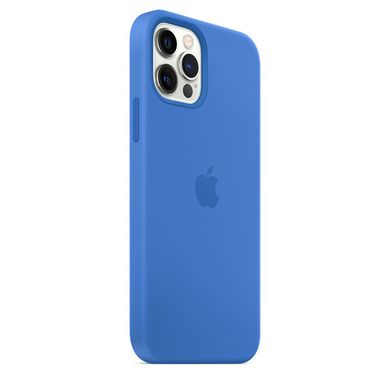 Чохол Silicone Case Full Protective AA для Apple iPhone 13 Pro Max Capri Blue фото