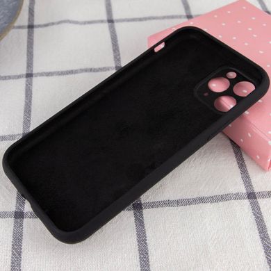 Чохол Silicone Case Full Camera Protective AA для Apple iPhone 12 Pro Black фото