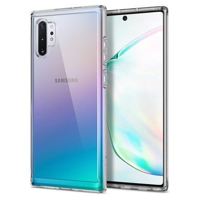 Чехол противоударный Spigen Original Ultra Hybrid Crystal для Samsung Galaxy Note 10 Plus силиконовый прозрачный Clear фото
