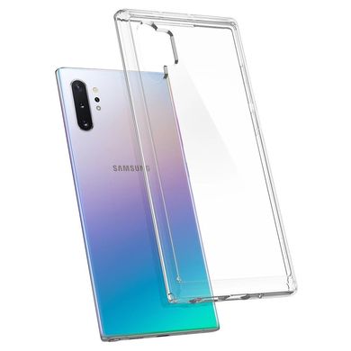 Чехол противоударный Spigen Original Ultra Hybrid Crystal для Samsung Galaxy Note 10 Plus силиконовый прозрачный Clear фото