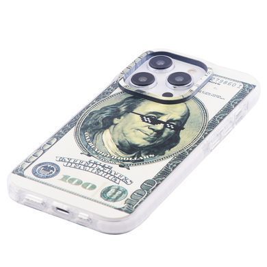 Чехол WAVE Billionaires Clear Case with MagSafe (PC+TPU) (Nprint) для iPhone 14 Pro Gangsta фото