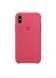 Чохол силіконовий soft-touch ARM Silicone case для iPhone Xr червоний Hibiscus фото