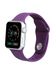 Ремінець Sport Band для Apple Watch 38 / 40mm силіконовий фіолетовий спортивний size (s) ARM Series 6 5 4 3 2 1 Purple фото
