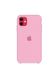 Чохол силіконовий soft-touch ARM Silicone Case для iPhone 11 рожевий Rose Pink