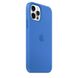 Чохол Silicone Case Full Protective AA для Apple iPhone 13 Pro Max Capri Blue