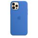 Чехол Silicone Case Full Protective AA для Apple iPhone 13 Pro Max Capri Blue