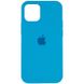 Чехол Silicone Case Full Protective AA для Apple iPhone 12 / 12 Pro Blue