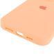 Чехол Silicone Case Full Protective AA для Apple iPhone 14 Plus Cantaloupe