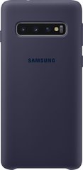 Чехол силиконовый soft-touch ARM Silicone Cover для Samsung S10 синий Navy фото