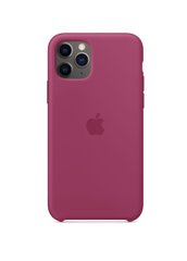 Чохол силіконовий soft-touch Apple Silicone Case для iPhone 11 Pro Max рожевий Pomegranate фото