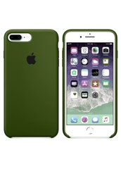 Чехол силиконовый soft-touch RCI Silicone Case для iPhone 5/5s/SE зеленый Dark Green фото