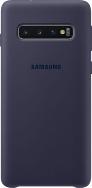 Чехол силиконовый soft-touch ARM Silicone Cover для Samsung S10 синий Navy фото