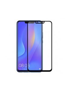 Защитное стекло 3d для Huawei P Smart black фото