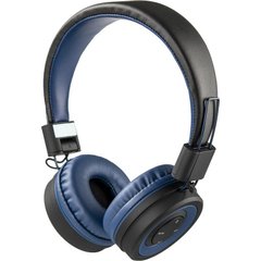 Навушники бездротові Hoco W16 Bluetooth з мікрофоном сині Blue фото
