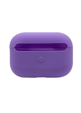 Силіконовий чохол для Airpods Pro фіолетовий ARM тонкий Purple фото