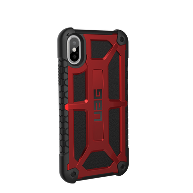 Чохол протиударний UAG Monarch для iPhone X / Xs краснийТПУ + пластик Crimson фото