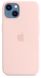 Чехол Silicone Case with Magsafe для iPhone 13 Chalk Pink AAA