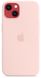 Чохол Silicone Case with Magsafe для iPhone 13 Chalk Pink AAA