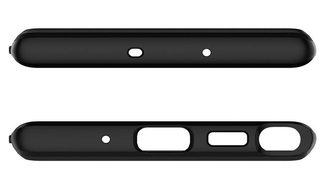 Чохол протиударний Spigen Original Ultra Hybrid для Samsung Galaxy Note 10 Plus чорний ТПУ + скло Matte Black фото