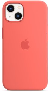 Чохол Silicone Case with Magsafe для Apple iPhone 13 Nectarine AAA фото