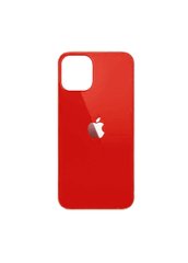 Захисне скло для iPhone 12/12 Pro CAA глянсове на задню панель червоне Red фото