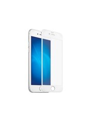 Захисне скло для iPhone 6 / 6s CAA 3D ​​із закругленими краями біла рамка White фото