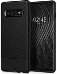 Чохол протиударний Spigen Original Core Armor для Samsung Galaxy S10 чорний Black фото