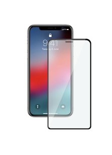 Захисне скло для iPhone Xr / 11 Baseus All screen 3D із закругленими краями чорна рамка Black фото