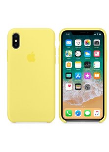 Чехол ARM Silicone Case iPhone Xs/X lemonade фото