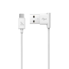 Кабель Micro-USB to USB Hoco UPM10 1,2 метра білий White фото