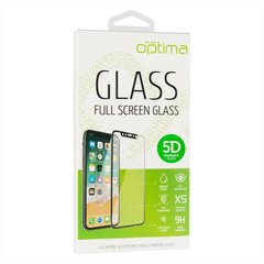 Защитное стекло Optima 5D for iPhone XS Max (R-Design) Black фото