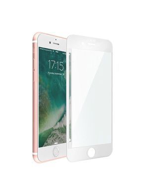 Захисне скло 3D для Apple iPhone 6/6s white фото