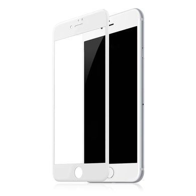 Захисне скло 3D для Apple iPhone 6/6s white фото